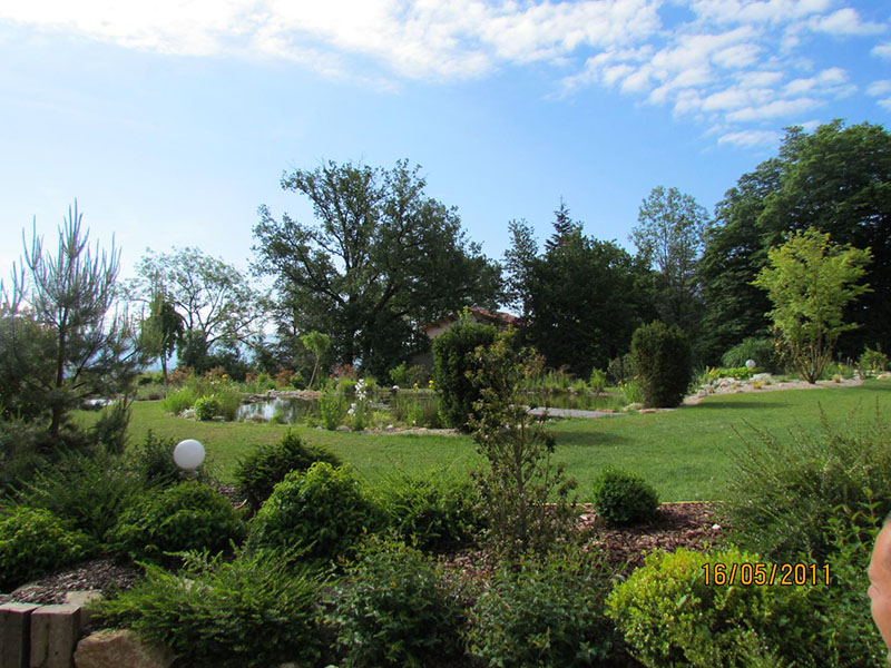 Création jardin Priay