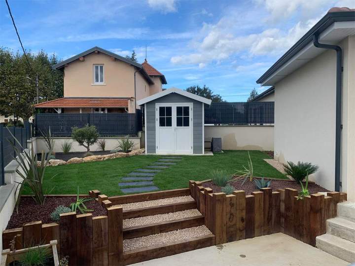 Aménagement paysager Priay