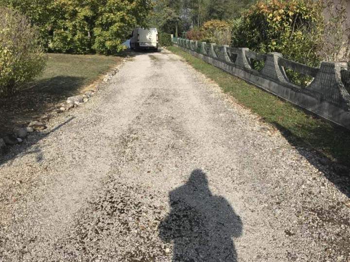 Pose d'enrobé Priay