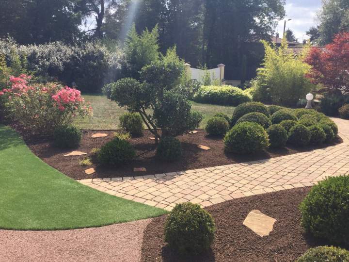 Des services d'entretien paysager complets