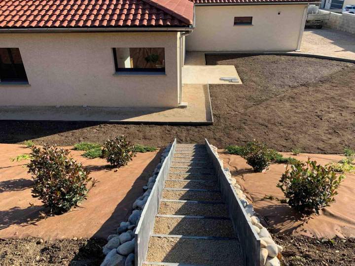 Aménagement paysager Priay