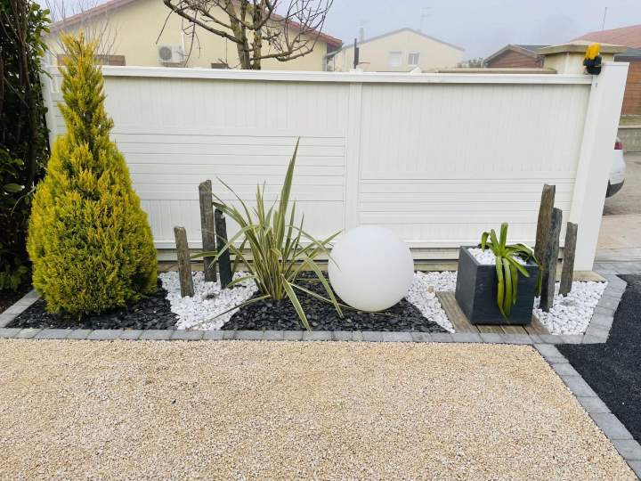 Création de jardin sur mesure Priay